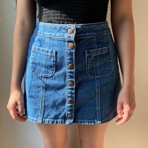 Brandy Melville denim skirt